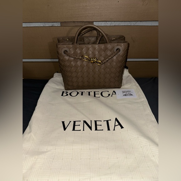 Bottega Veneta small Andiamo Pinecone/Brass - Picture 10 of 15